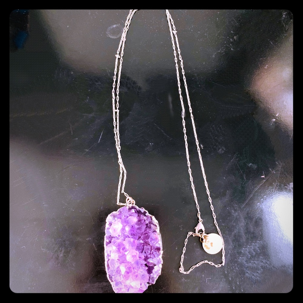 Purple amethyst Necklace